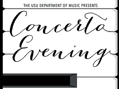 graphic for USU concerto concert