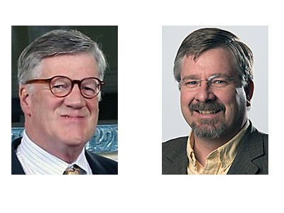 USU department heads Kim Kixson and Derrik Tollefson, College of Humanities and Social Sciences