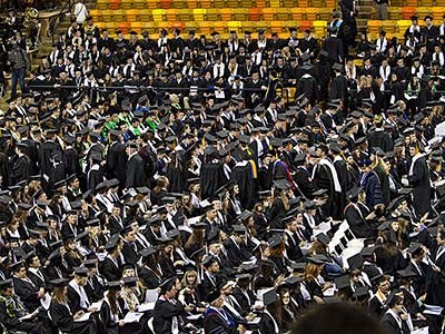 commencement at Utah State University