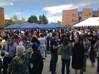 CHaSS 2015 commencement reception