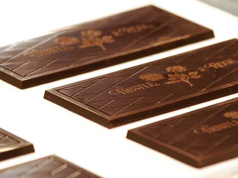 Thistle and Rose chocolate