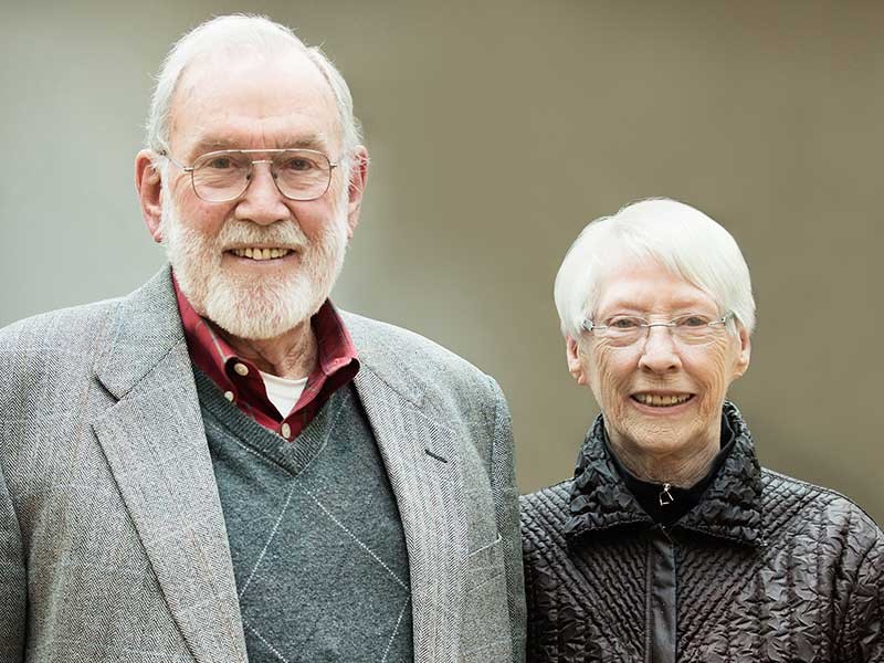 Chuck and Louise Gay will receive a Distinguished Service Award.