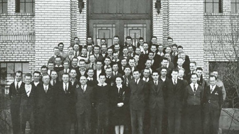 USU Civil Engineering Club in 1939.