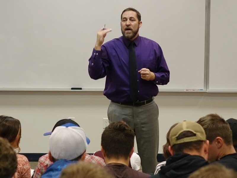 Clair Canfield, a senior lecturer in Communication Studies