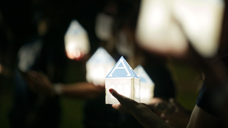A tower luminary.