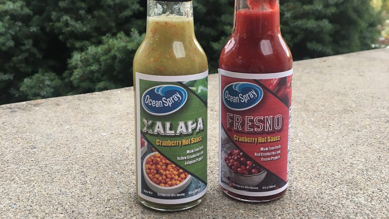 Xalapa and Fresno hot sauces.