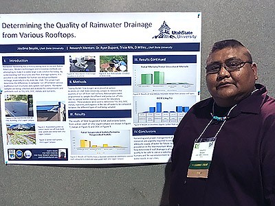 SACNAS conference, USU's Joydino Beyale