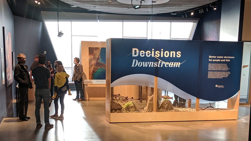 Decisions Downstream Exhibit at the Natural History Museum of Utah.
