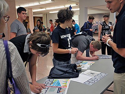 participants in the Aggies Elevated program