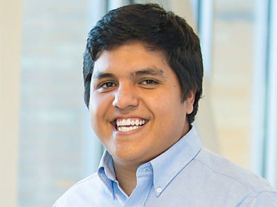 USU student Jose Campos