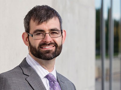 Engineering professor Ryan Berke