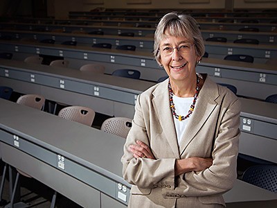 Christine Hailey, USU College of Engineering Dean in a classroom