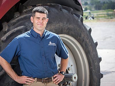 USU agricultural education professor Michael Pate