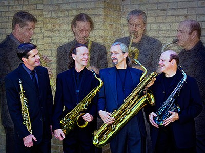 the saxophone quartet FOUR's members