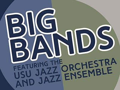 USU Big Band concert graphic illustration
