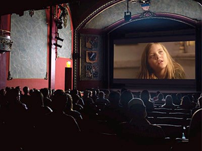 audience members at a Logan Film festival screening