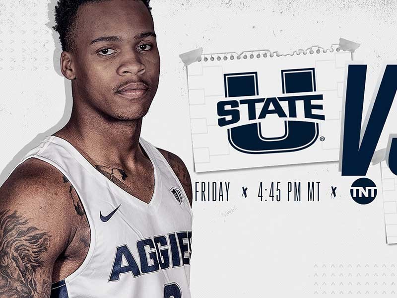 Aggie basketball player