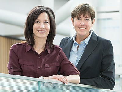 Christy Glass and Alison Cook