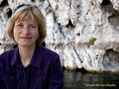 Sandra Postel speaks at USU