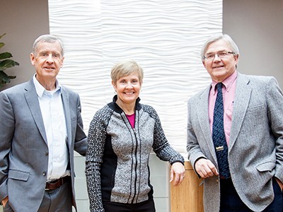 John Morrey, Debra Spielmaker and Terry Messmer