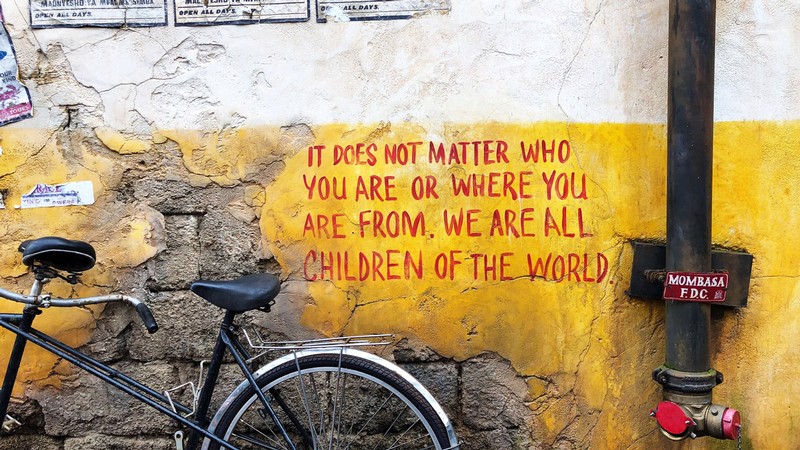 Andrew Romriell’s photograph, Children of the World
