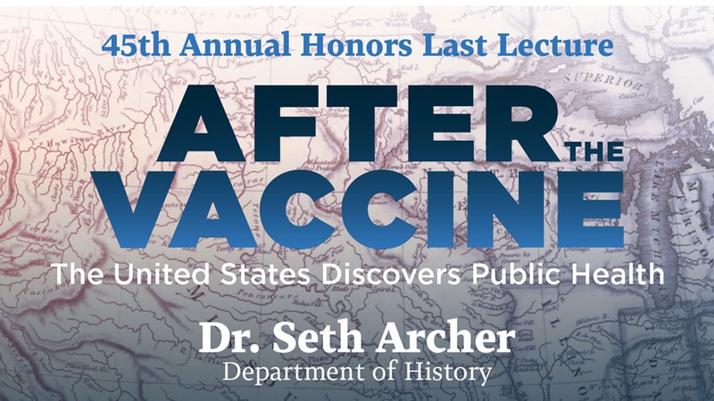 Honor Last Lecture wording featuring title.