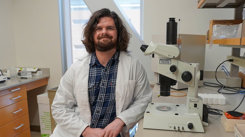 USU doctoral candidate Jacob Keim.
