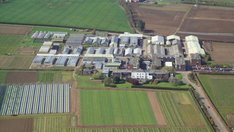 The James Hutton Institute research facility in Scotland.