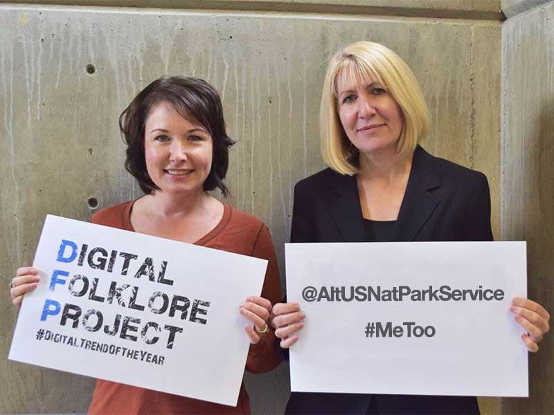Directors of the Digital Folklife Project Lynne McNeill and Jeannie Thomas