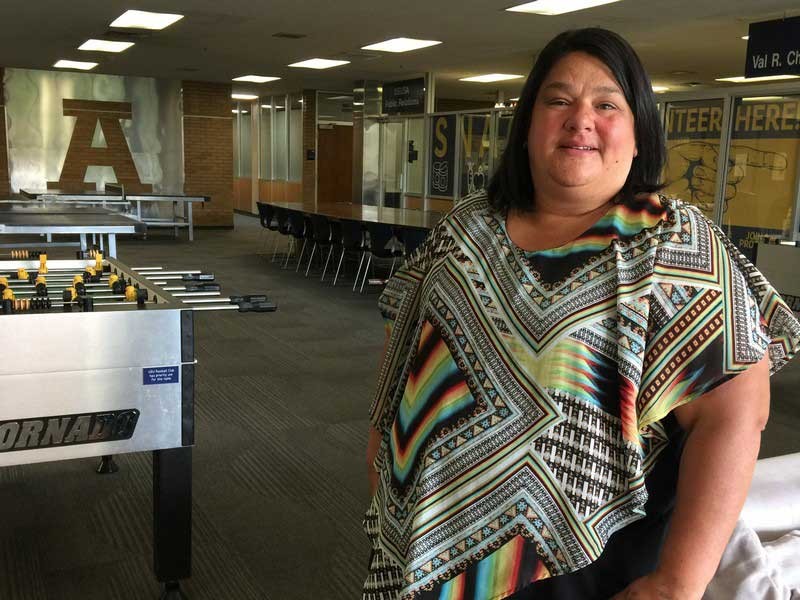 Jenny Erazo, director of Sexual Assault and Anti-Violence Information