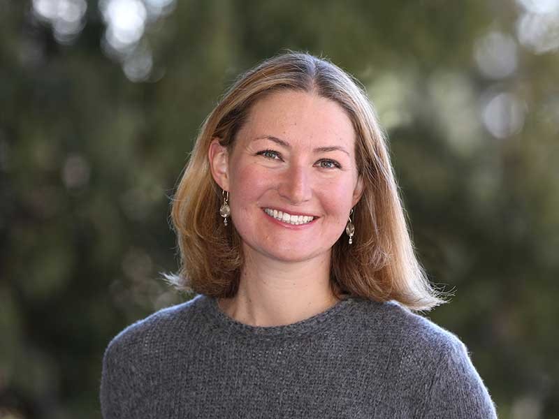 Faculty member Kristin Searle