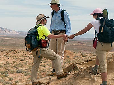 USU geologists at Utah’s San Rafael Swell