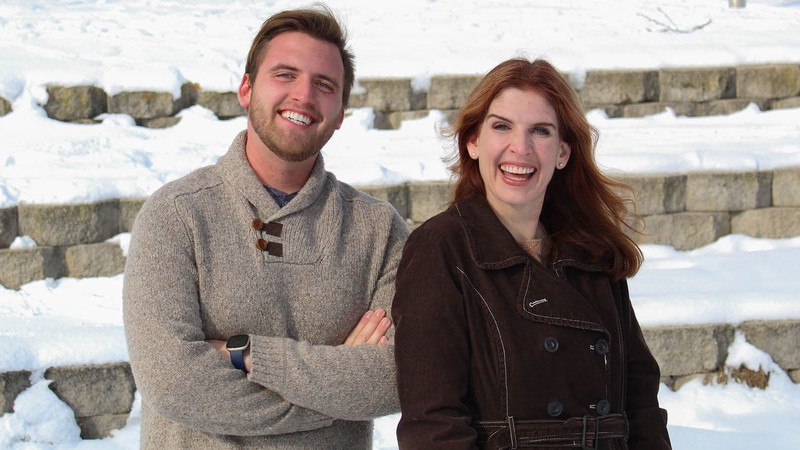 Christopher and Loralee Choate pose for a photograph.
