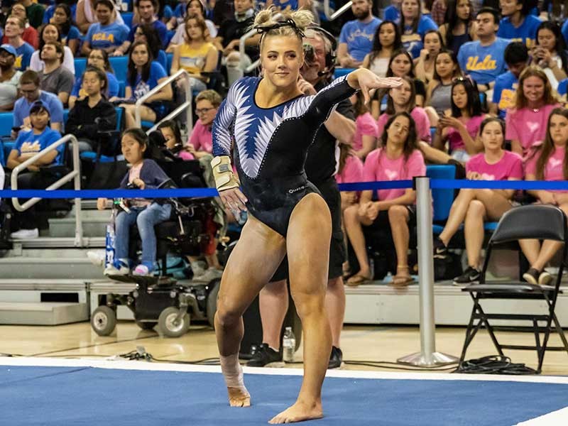 Aggie gymnast Madison Ward-Sessions