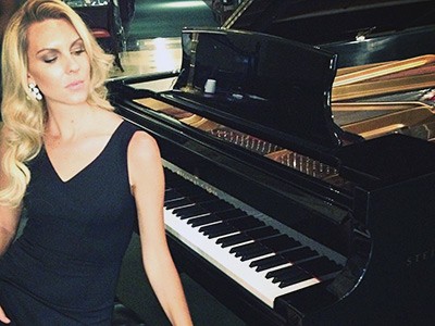 pianist Mary Anne Huntsman performs at USU in the Smiley Amano Distinguished Performers Concert Seri
