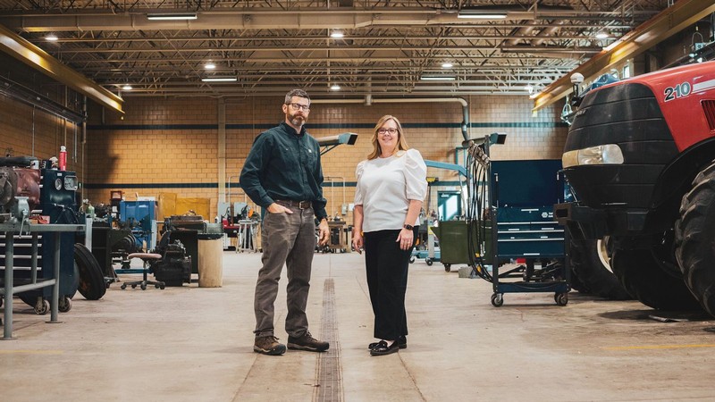 Michael Pate and Rebecca Lawver