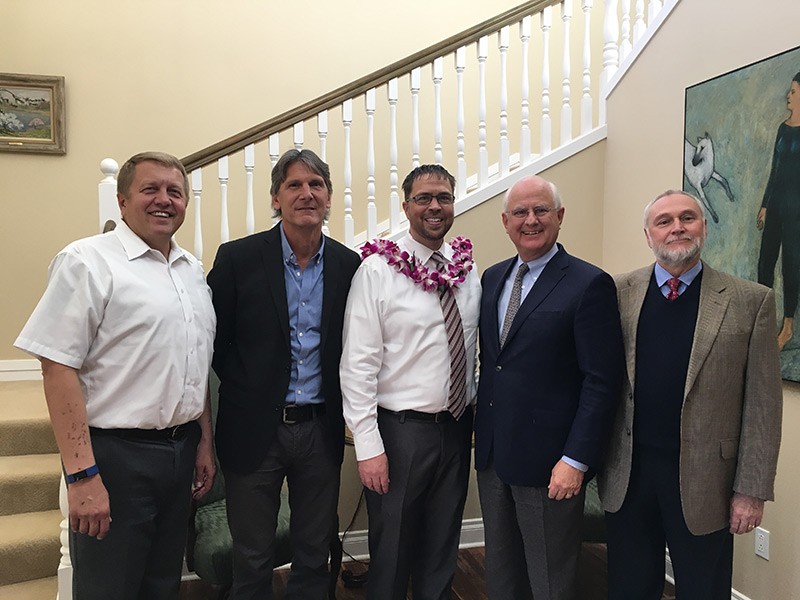 David Olsen, John Cockett, Bob Mills, Doug Anderson and Larry Smith