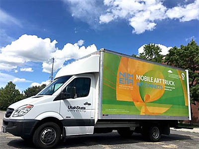 Utah State University's Art Truck