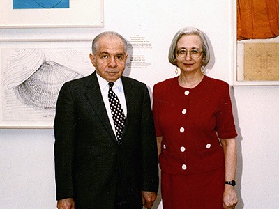 art collectors Herbert and Dorothy Vogel
