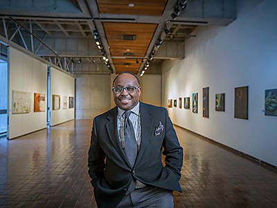 Raymond Tymas-Jones, a guest performer at USU