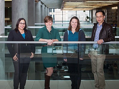 Idalis Villanueva, Alexis Ault, Sarah Null and Yujie Sun