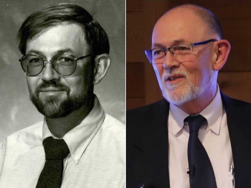 Norman Jones, professor of History (then and now)