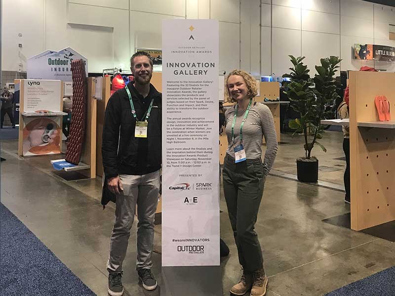 Professor Andrew Deceuster and OPDD Senior Vernonica Villhard