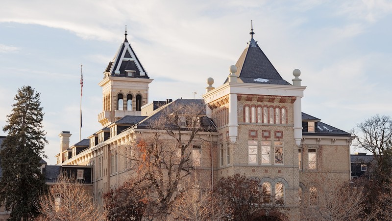 Old Main in Fall