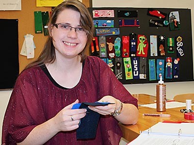 USU undergraduate physics teaching major Kaydee Stratford