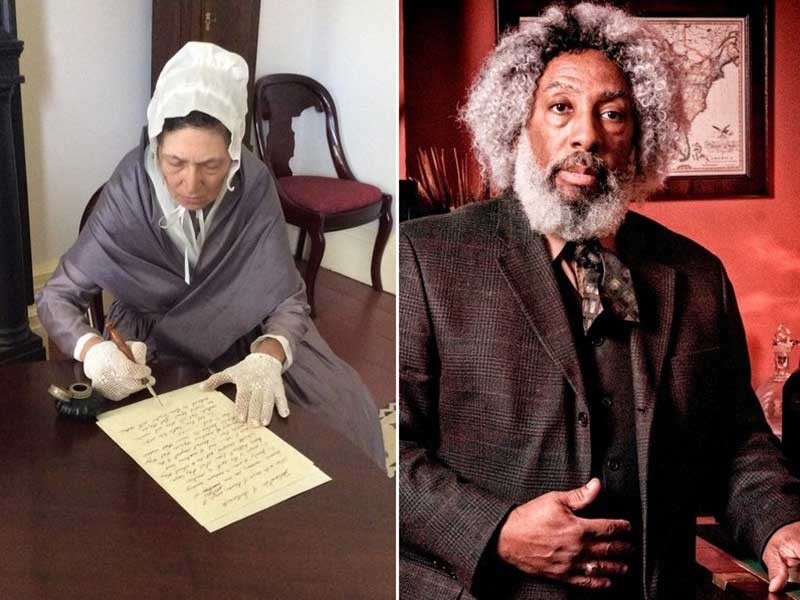Living historians Nathan Richardson and Renée-Noelle Felice