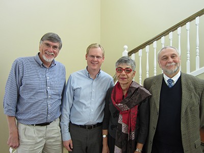Cacilda Règo, Brad Hall, Matt Sanders and Larry Smith