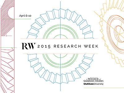 graphic illustration for USU Research Week 2015