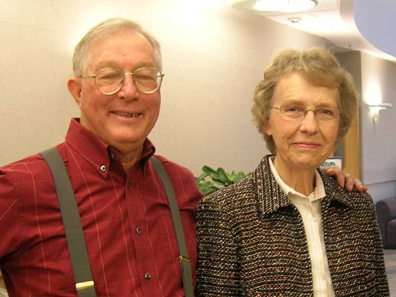 USU Emeritus Professor Richard Olsen and his wife, LiVina