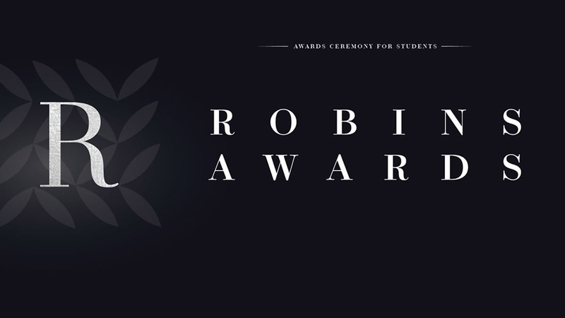Robins Awards graphic banner